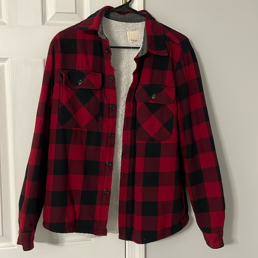 Plaid “jacket” in awesome condition ❤️